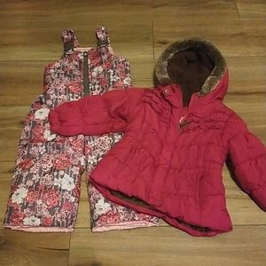 18M London Fog Snow Suit Clothes Jacket Ski Pants